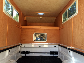 finished interior