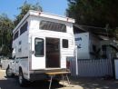 truck camper rear view